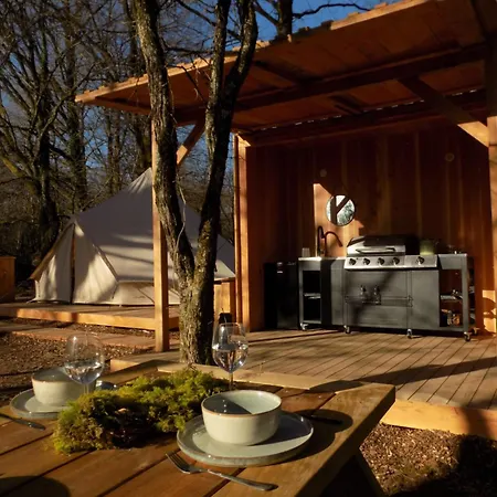Luxury tent Tente Vue Avec 2 *