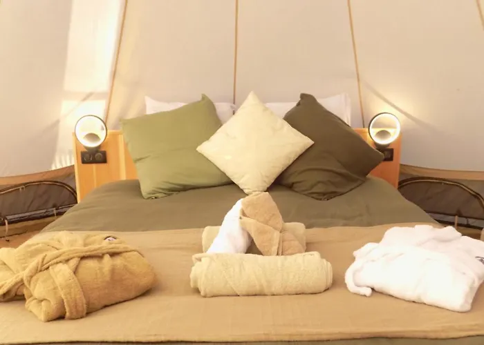 Campismo de Luxo Tente Vue Avec 2 Le Vigeant